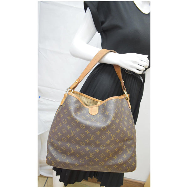 Louis Vuitton Delightful MM Monogram Canvas Shoulder Bag