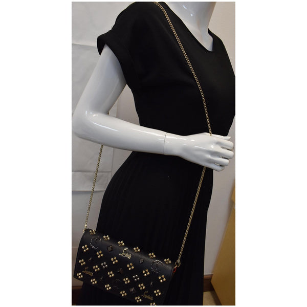 Louis Vuitton Paloma Embellished Leather Shoulder Bag