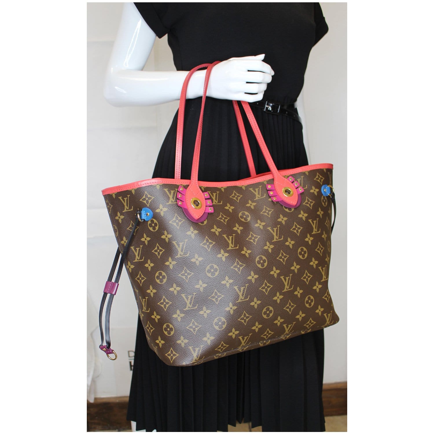 Custom Louis Vuitton Neverfull MM Tote Bag by Boyarde Pop Art Rare