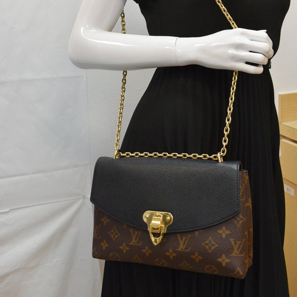 LOUIS VUITTON Saint Placide Monogram Canvas Crossbody Bag Black - 10% OFF