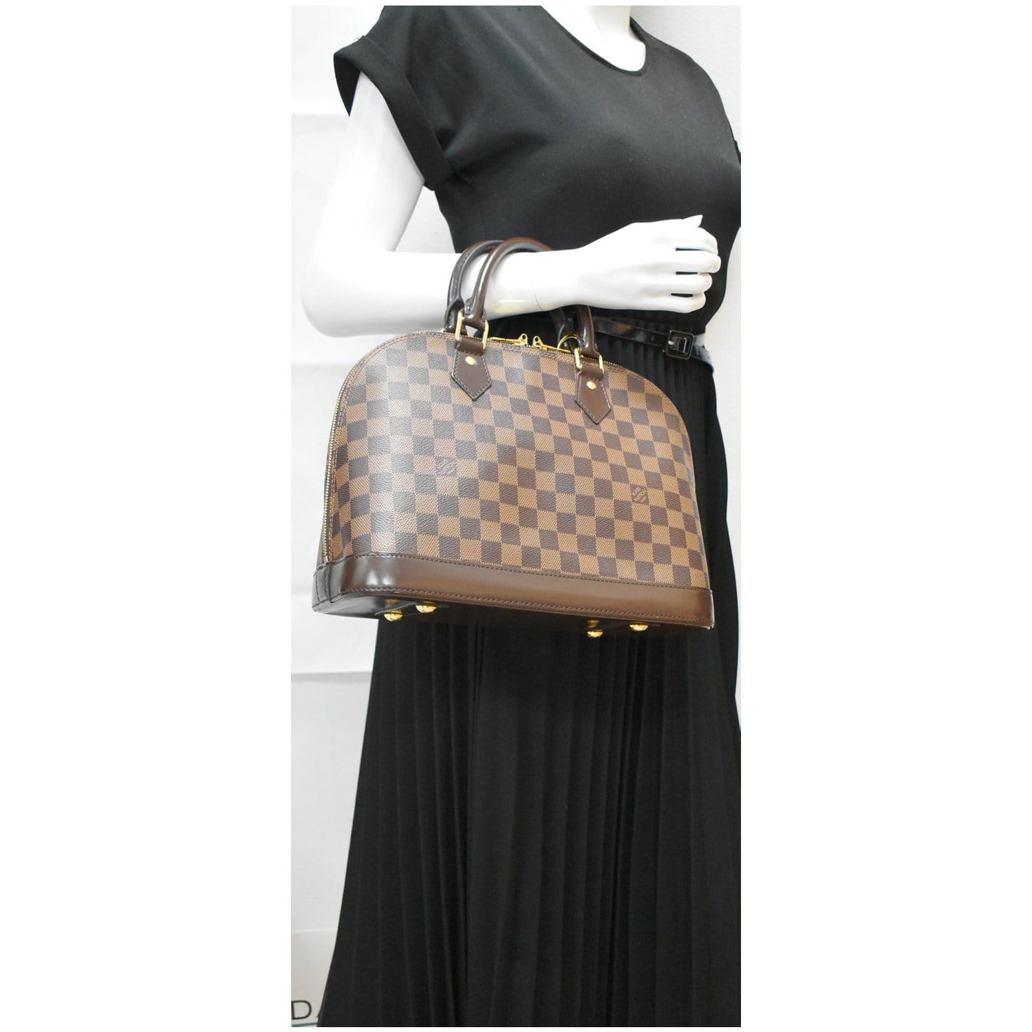 Alma PM Damier Ebene - Women - Handbags