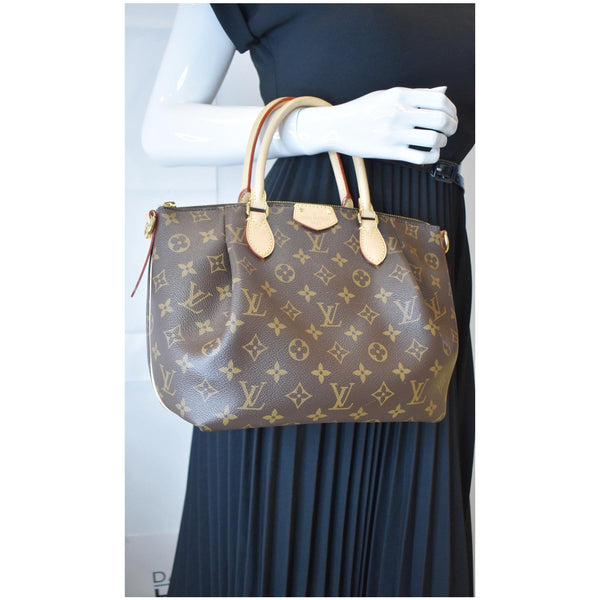 LOUIS VUITTON  Turenne PM Monogram Canvas Shoulder Bag Brown