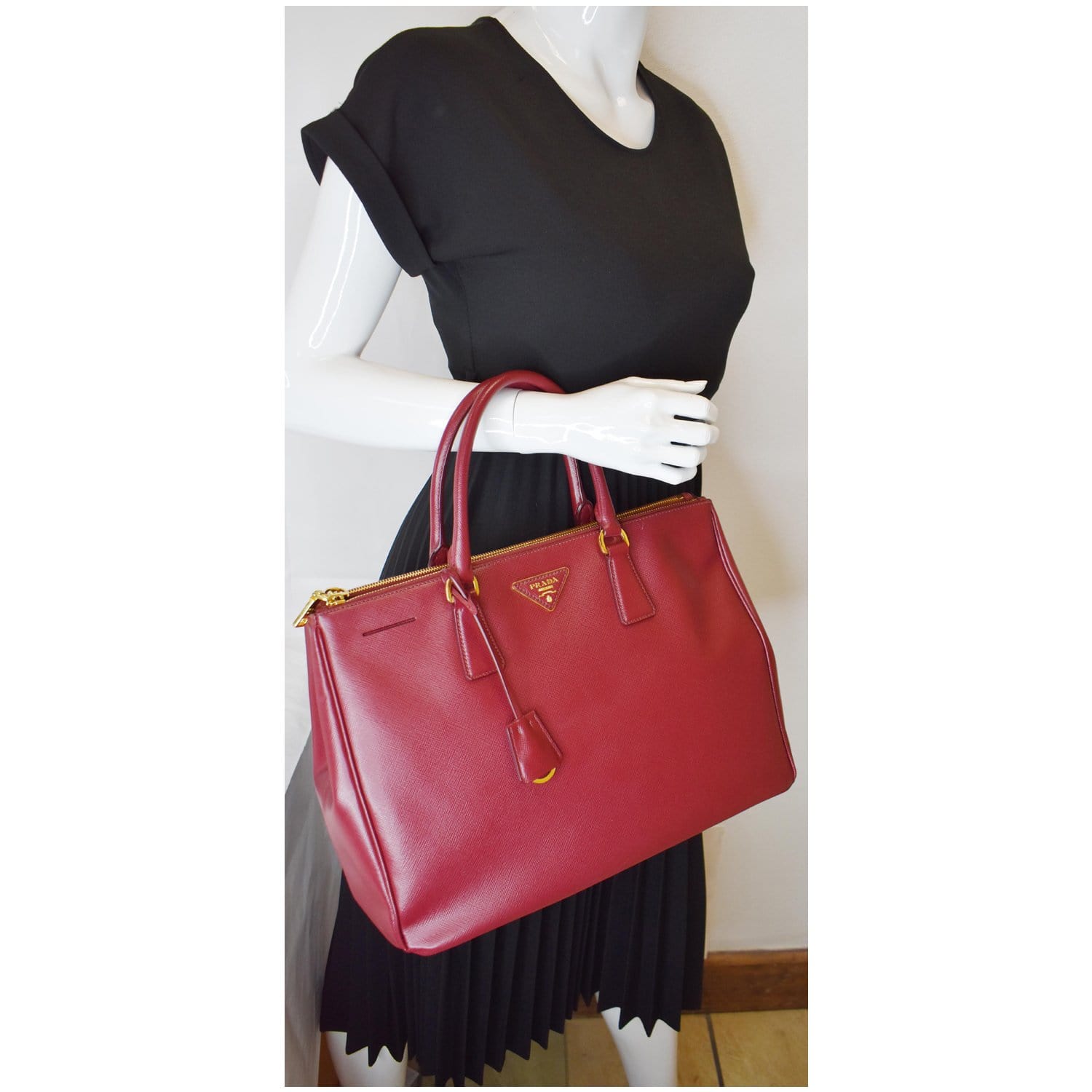 PRADA Saffiano Lux Tote Bags for Women