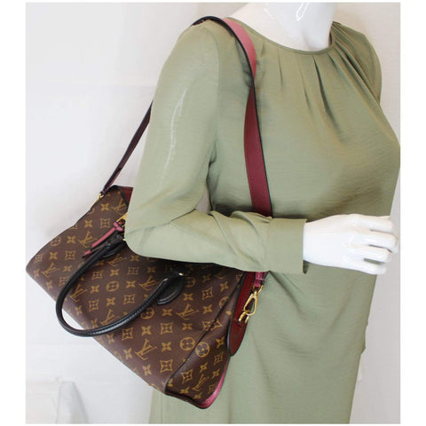 Louis Vuitton Tuileries Monogram Canvas Shoulder Bag on arm view