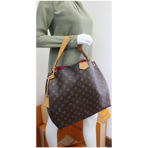 Louis Vuitton Graceful MM Monogram Canvas Bag for women