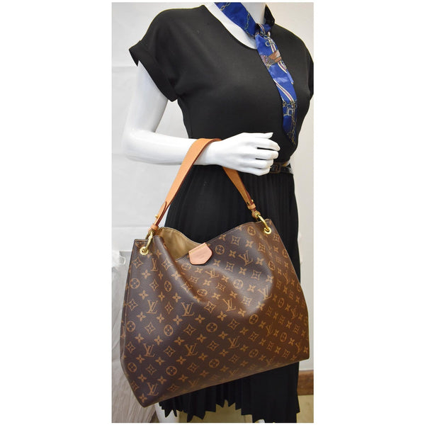 Louis Vuitton Graceful MM Monogram Canvas Shoulder handbag | DDH
