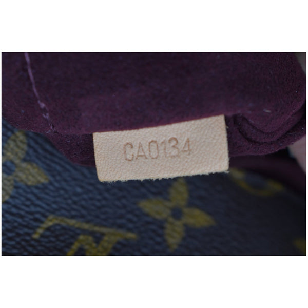 LOUIS VUITTON Montaigne MM Monogram Canvas Shoulder Bag Brown