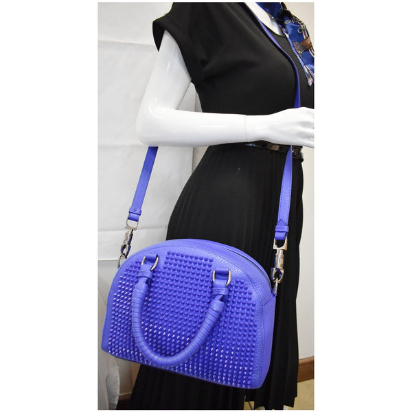 Christian Louboutin Panettone Spike Stud Leather Handbag for women