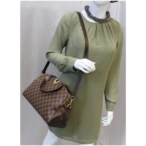 Louis Vuitton Kensington Bowling Damier Shoulder Handbag -shop