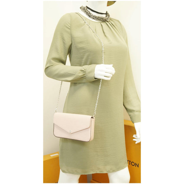 Louis Vuitton Pochette Felicie Epi Leather Shoulder bag