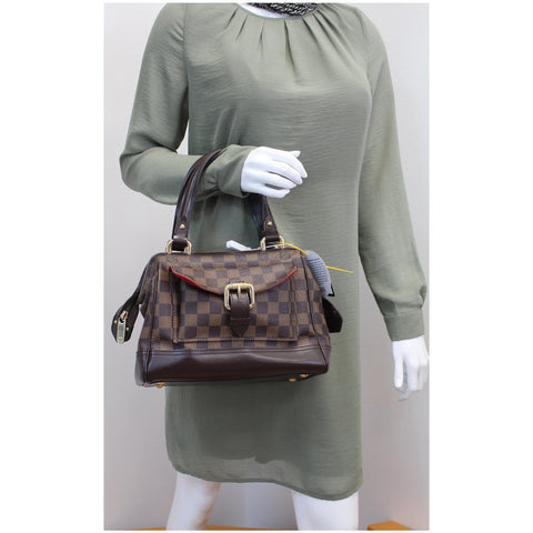 Decent look lv Knightsbridge Damier Ebene Satchel Bag