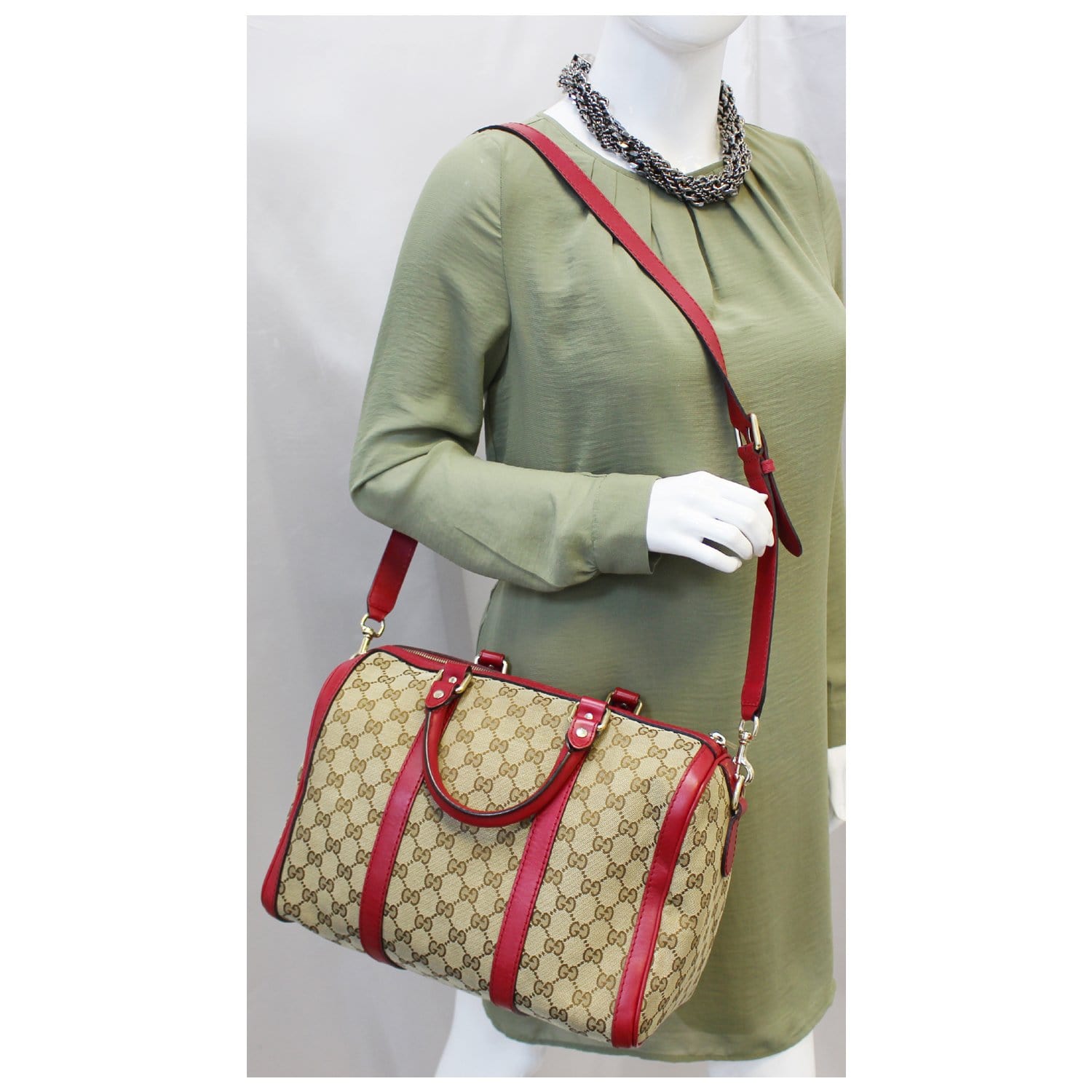 247205 Boston Bag Canvas – Keeks Designer Handbags