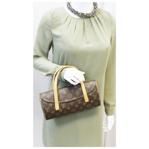 LOUIS VUITTON Sonatine Monogram Canvas Handbag