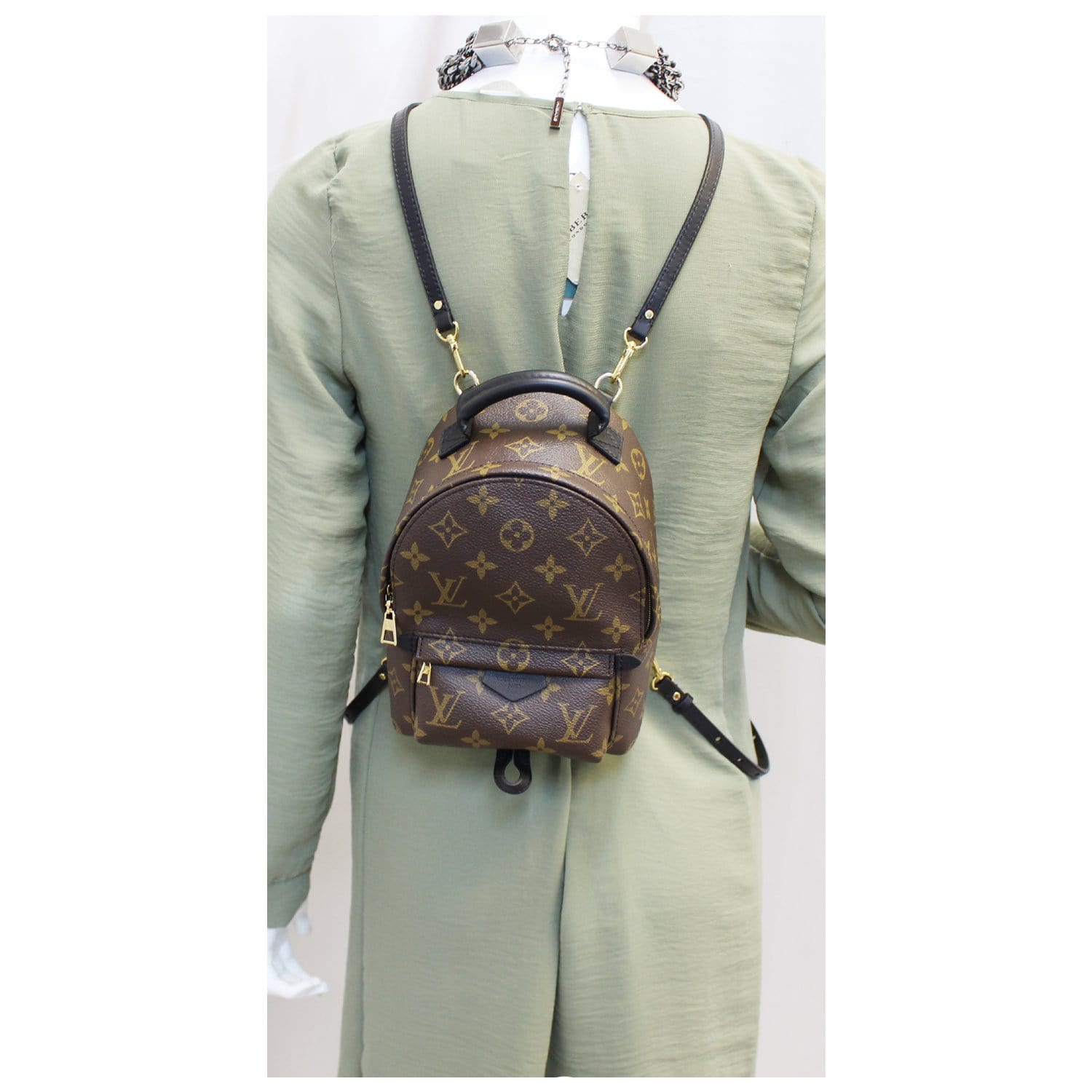 ioffer lv mini backpack LOUIS VUITTON Palm Springs Mini Monogram Canvas Backpack-US
