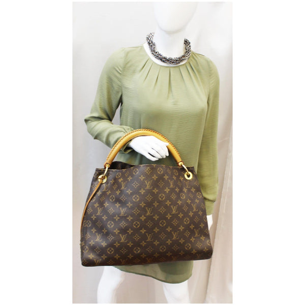 Louis Vuitton Artsy MM Monogram Shoulder Bag for women