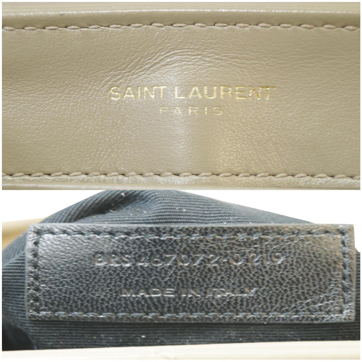 loulou authentic ysl serial number