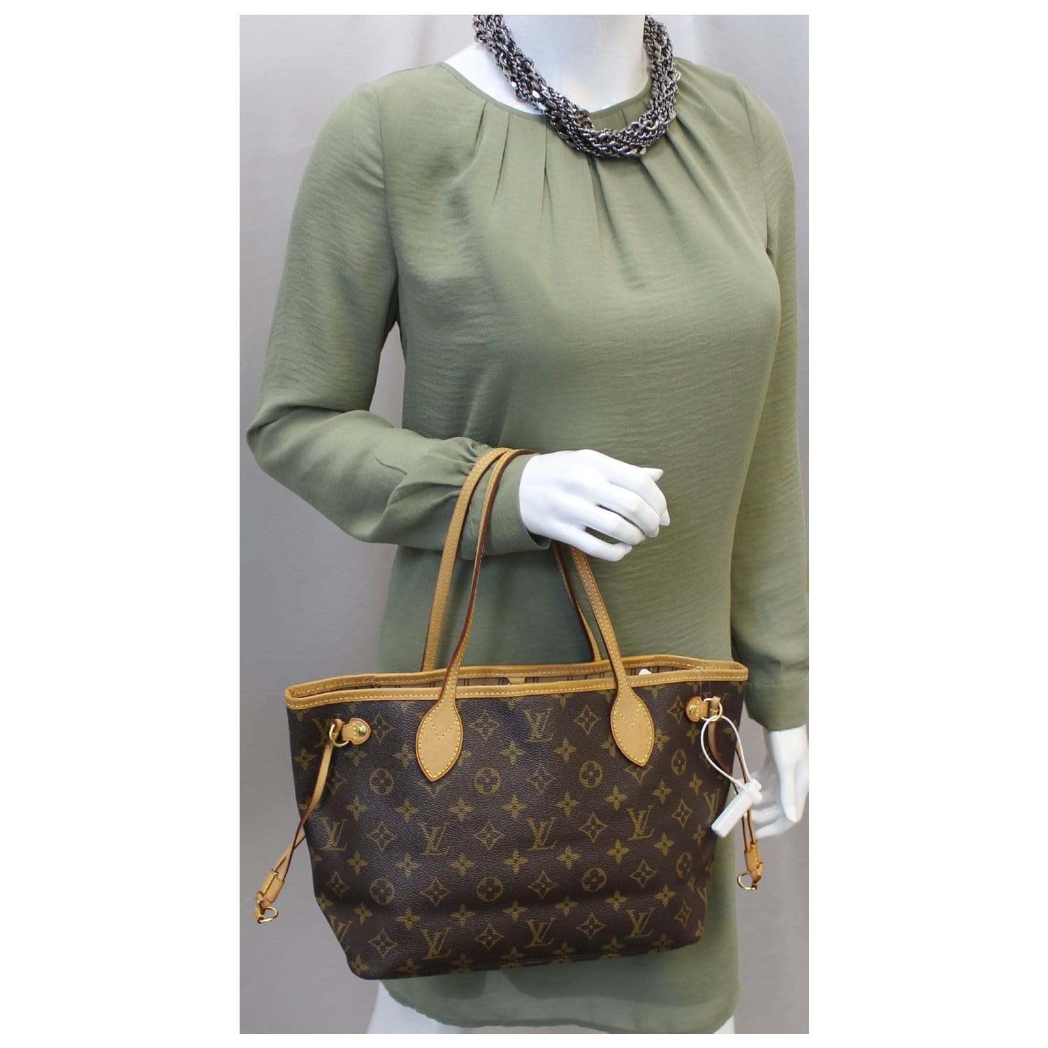 Just in.Louis Vuitton Neverfull PM in Monogram print. Comes