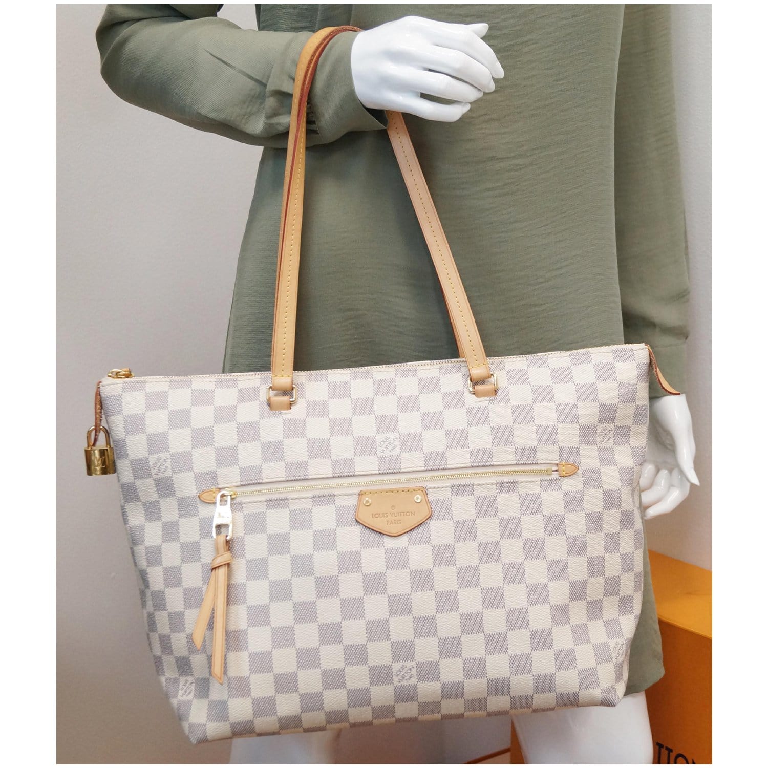 Louis Vuitton, Bags, Louis Vuittoniena Pm Shoulder Tote Bag Model Non4439  Color White