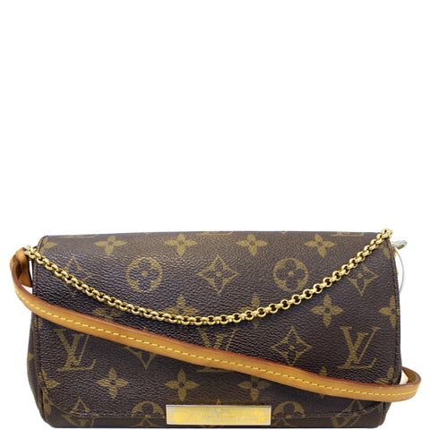 LOUIS VUITTON Favorite PM Monogram Canvas Crossbody Bag