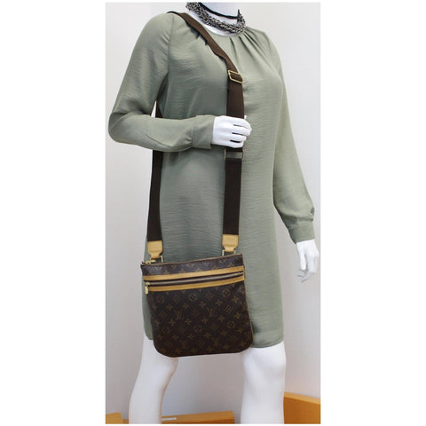 Louis Vuitton Bosphore Monogram Canvas Shoulder Bag