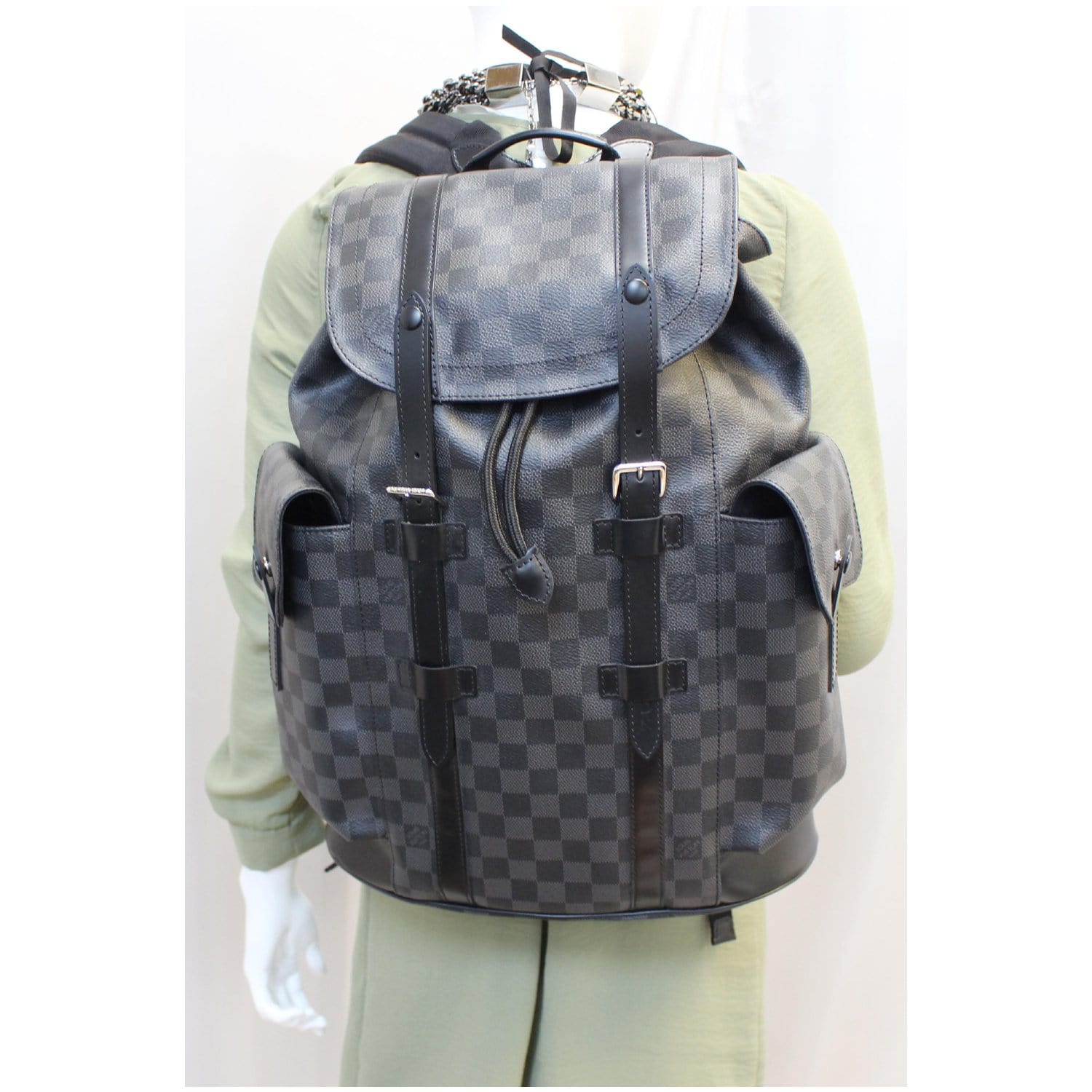 louis vuitton backpack christopher pm price Louis Vuitton Christopher PM Damier Graphite Backpack