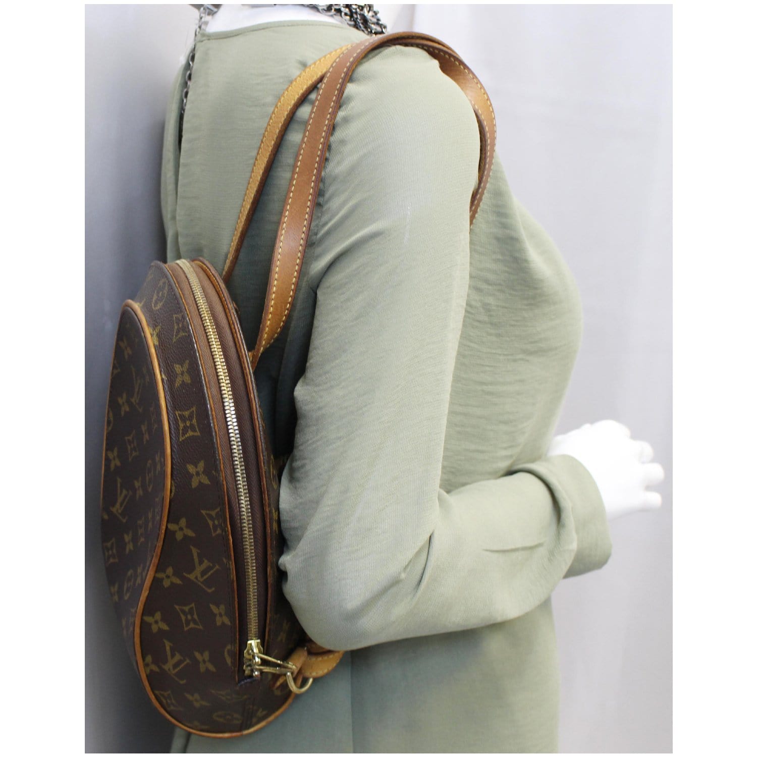 LOUIS VUITTON Ellipse Sac A Dos Monogram Canvas Backpack Bag Brown-US