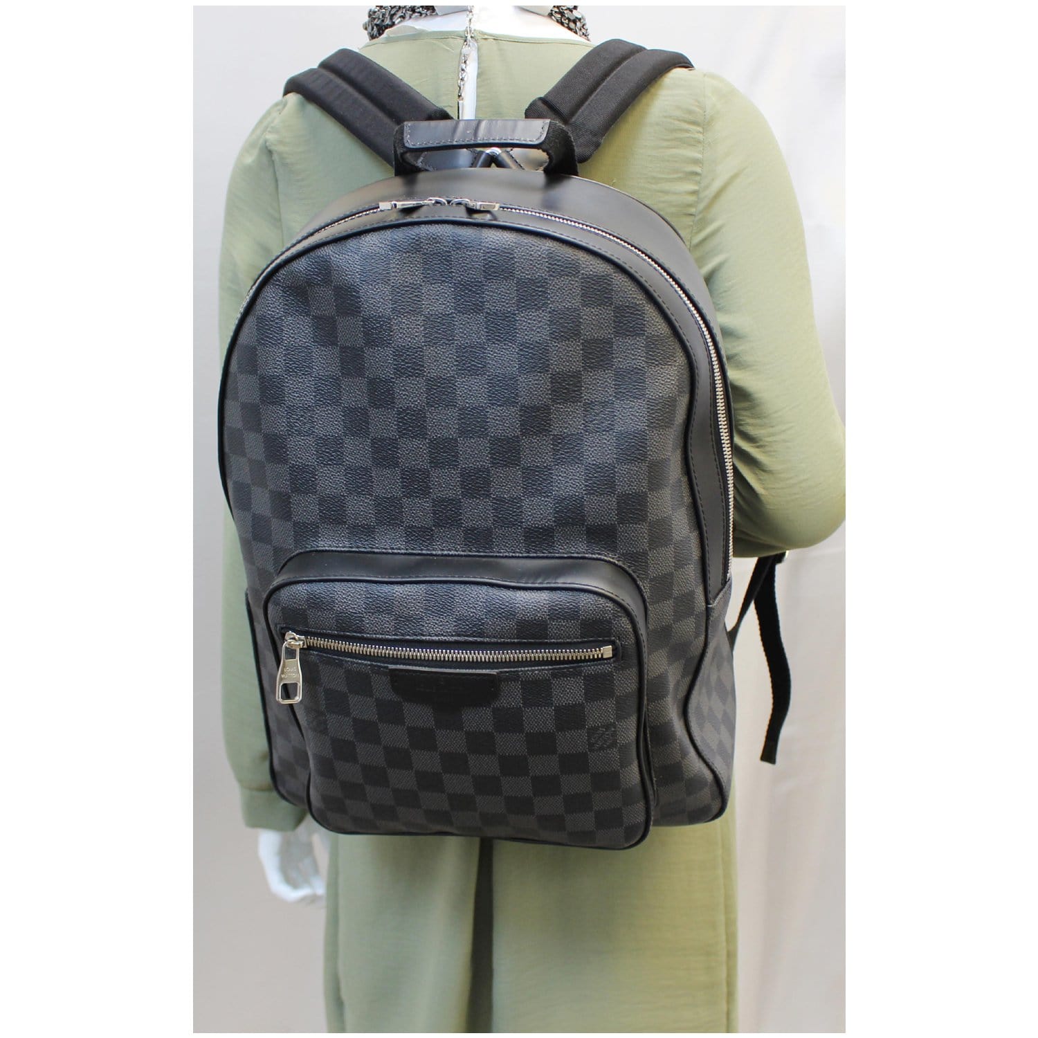 josh backpack louis vuitton price LOUIS VUITTON Josh Damier Graphite Backpack Bag Black-US