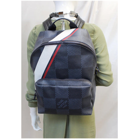 LOUIS VUITTON Americas Cup Apollo Latitude Damier Cobalt Backpack Blue-US