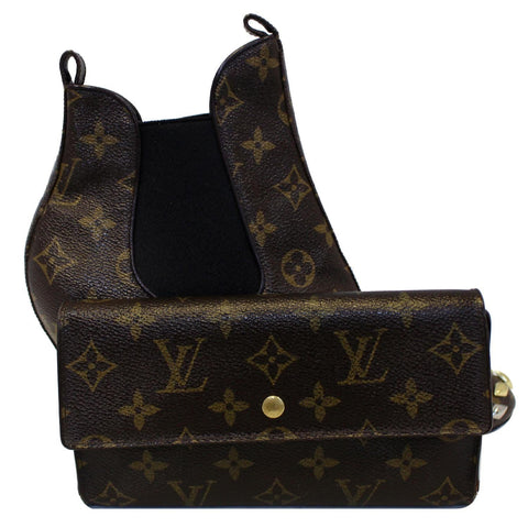 LOUIS VUITTON Porte Tresor International Monogram Canvas Wallet Brown-US