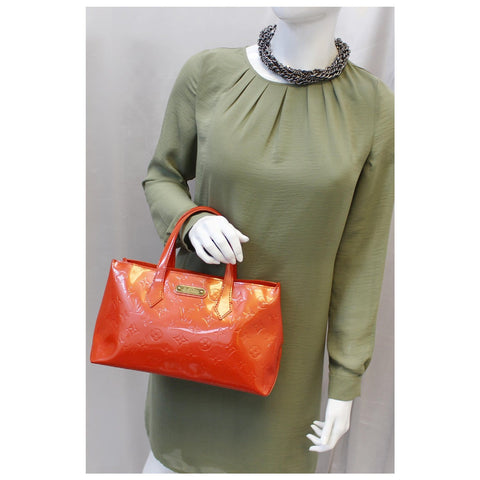 LOUIS VUITTON Wilshire PM Monogram Vernis Tote Bag-US