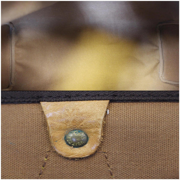 Louis Vuitton Speedy 35 - Lv Monogram - Lv Satchel Bag - button