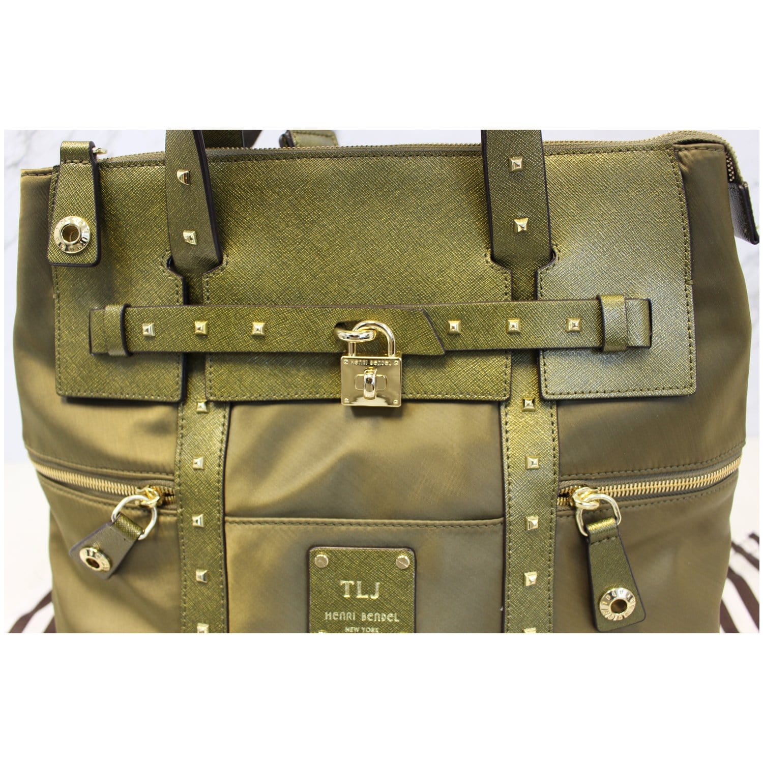 jetsetter mini convertible canvas backpack Henri Bendel Jetsetter Snake Convertible Backpack-US