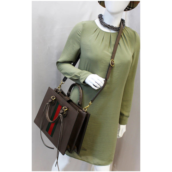 Gucci Handle Bag Animalier Leather Brown - Gucci Handbag
