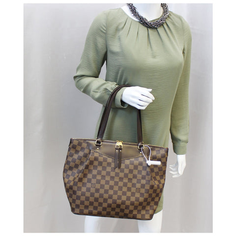 Louis Vuitton Westminster PM Damier Ebene Shoulder Handbag-US