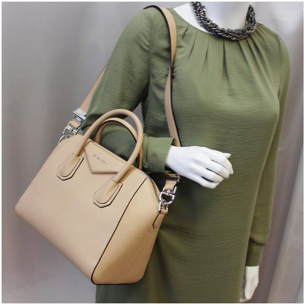Givenchy Shoulder Bag Antigona Small Goatskin Leather for women