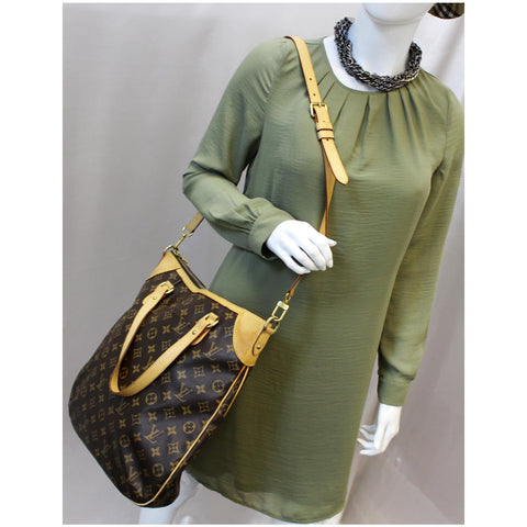 LOUIS VUITTON  Odeon GM Monogram Canvas Shoulder Bag Brown-US