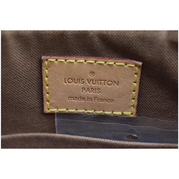 LOUIS VUITTON Tulum GM Monogram Canvas Shoulder Bag Brown