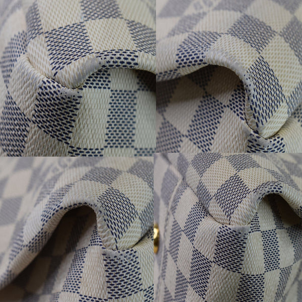 Louis Vuitton Artsy MM Damier Azur Shoulder Bag women