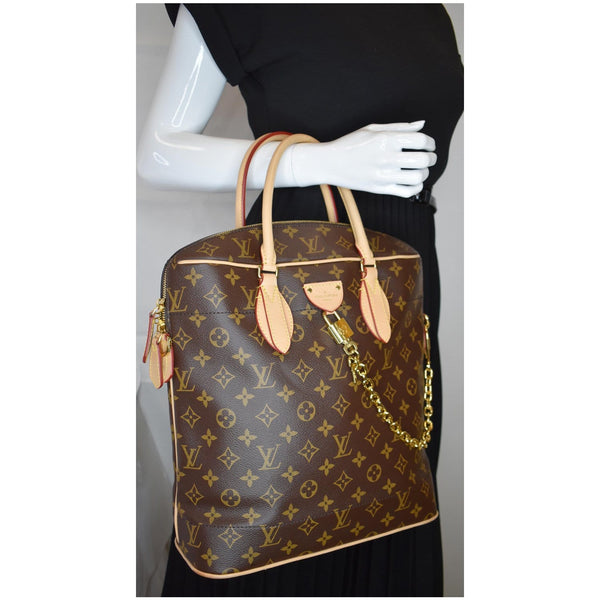 Louis Vuitton Carry All MM Monogram Canvas Handbag