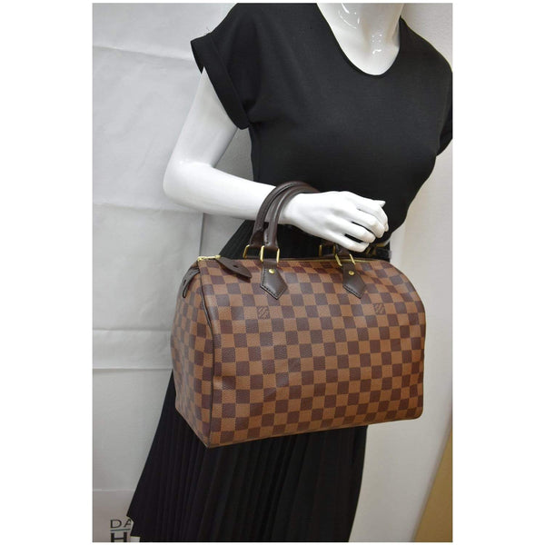 Louis Vuitton Speedy 30 Damier Ebene Shoulder handbag