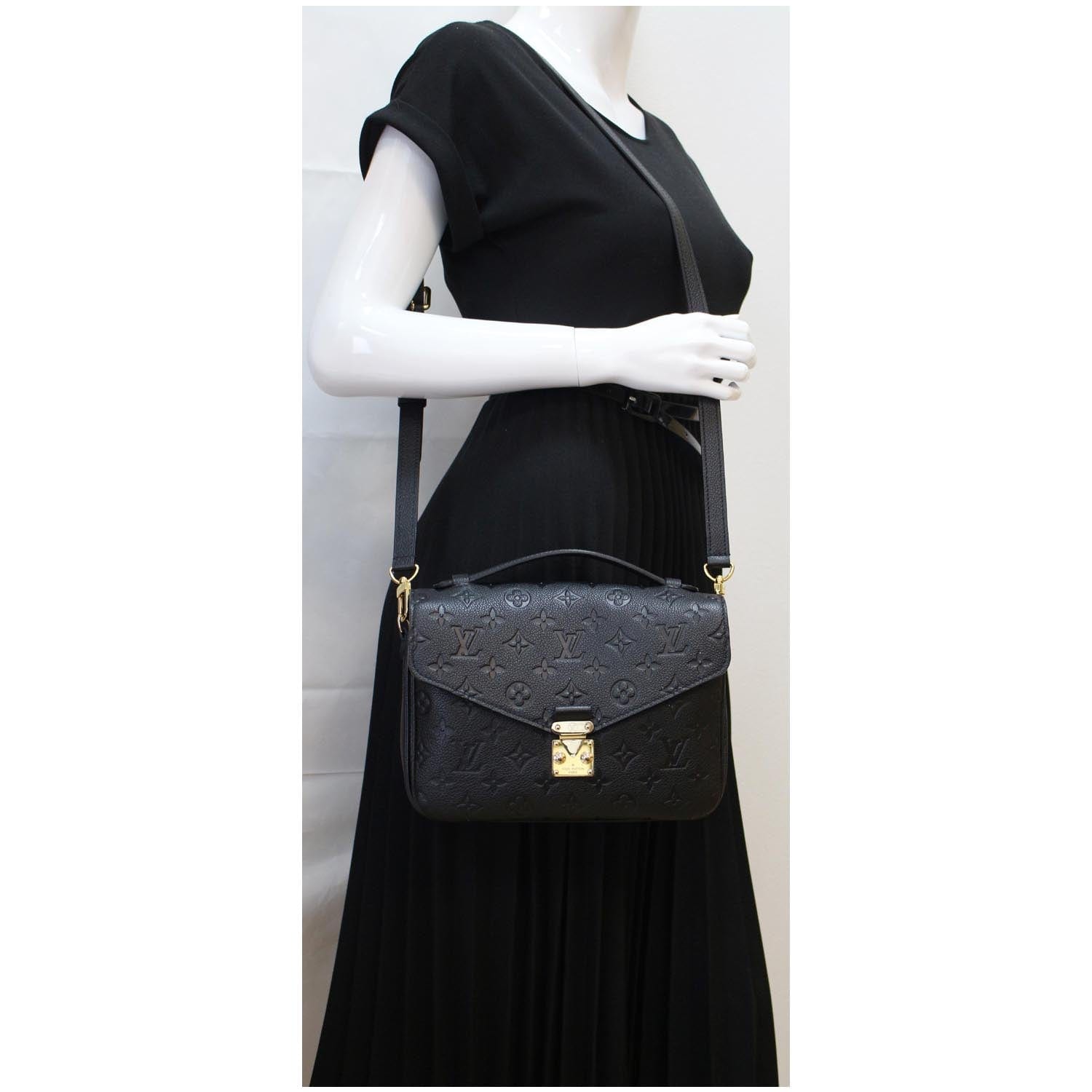 Louis Vuitton Monogram Empreinte Pochette Métis - Black Shoulder Bags,  Handbags - LOU780417
