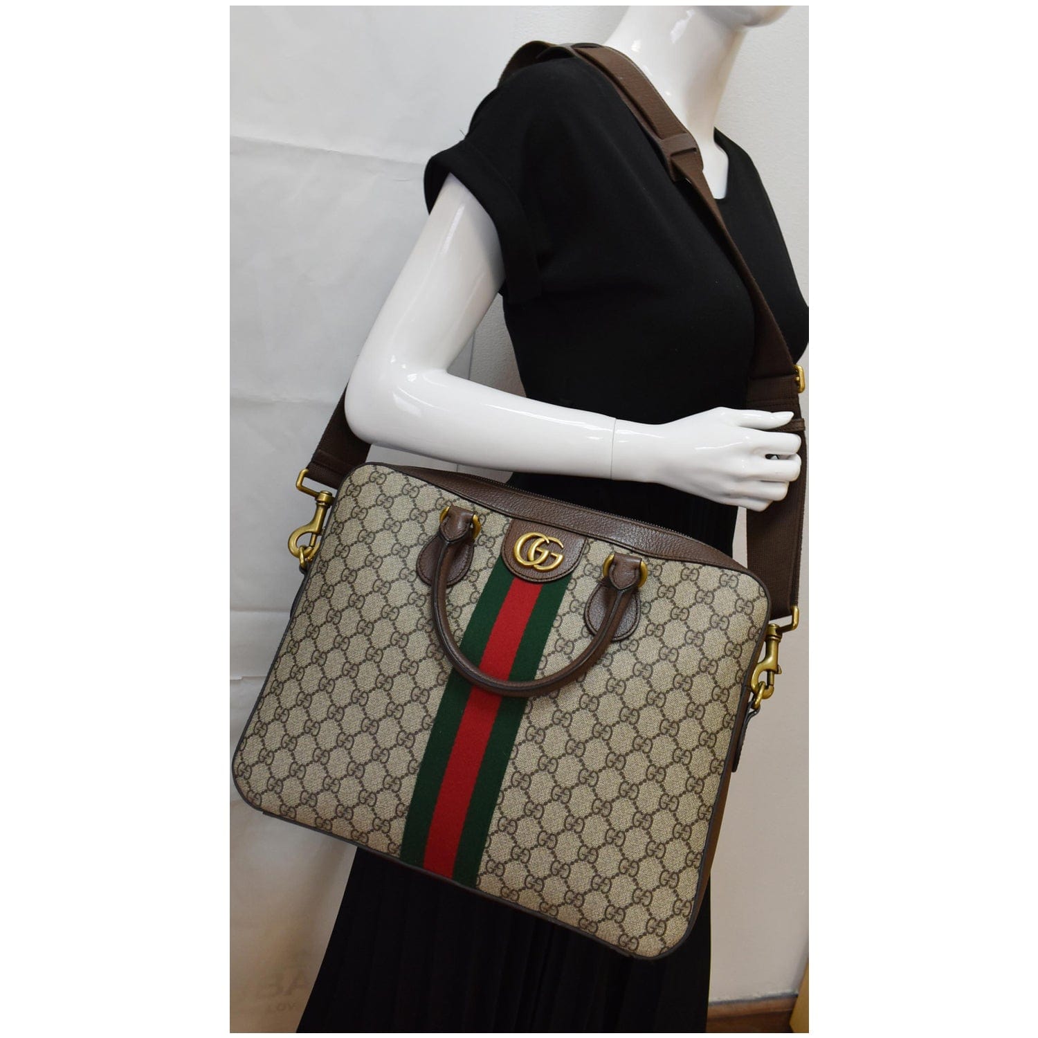 Gucci Quilted Leather Laptop Case, ModeSens