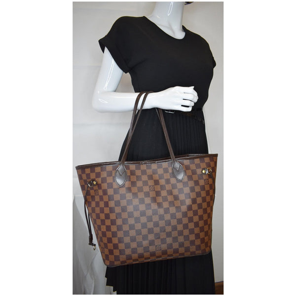 Louis Vuitton Neverfull MM Damier Ebene HandBag