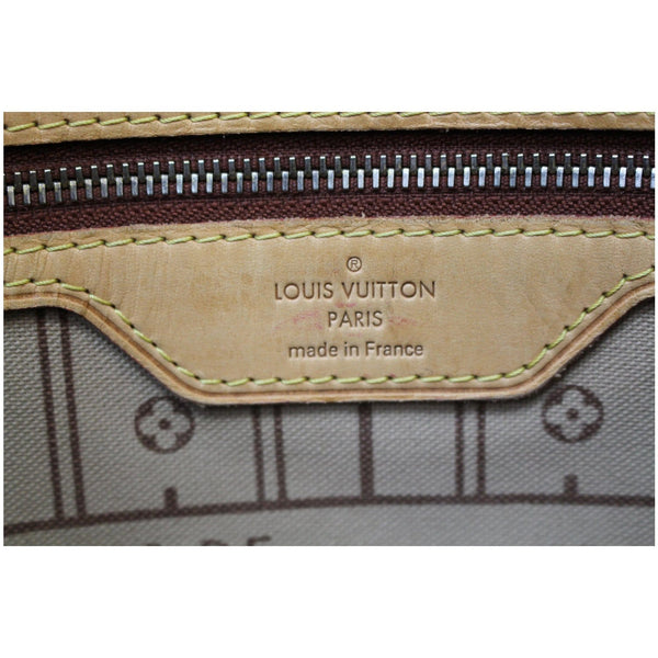 Louis Vuitton Neverfull GM Monogram Canvas Bag tag