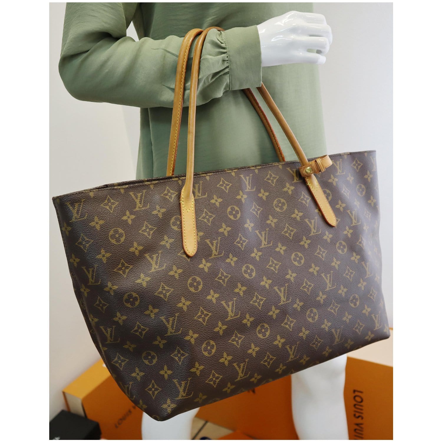 Louis Vuitton Raspail MM Monogram Tote, Luxury, Bags & Wallets on