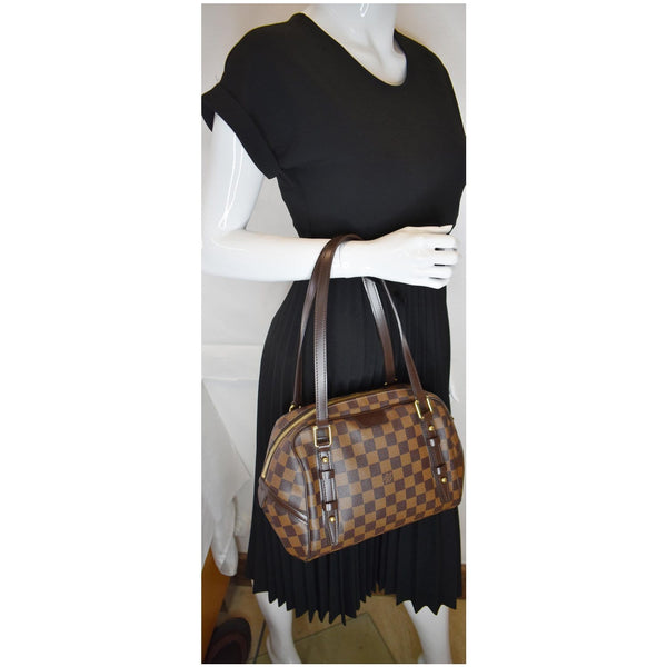 Louis Vuitton Rivington PM Damier Ebene Handbag