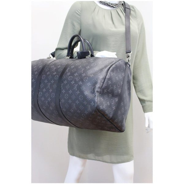 Louis Vuitton Keepall 55 Bandouliere Crossbody Bag