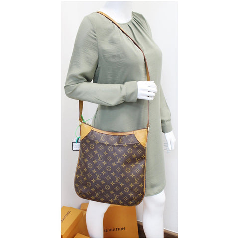 Louis Vuitton Odeon MM Monogram Canvas Shoulder  Bag