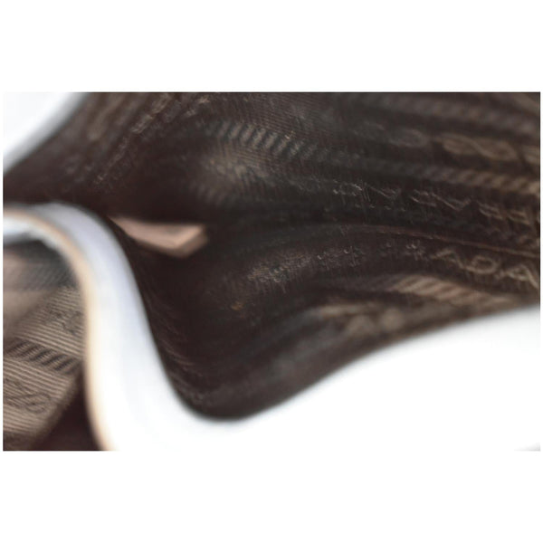 PRADA City Plex Ribbon Calfskin Shoulder Bag Blue/Pink