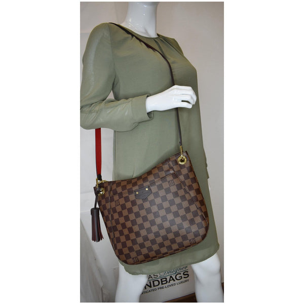 Louis Vuitton South Bank Besace Damier Ebene Bag - shoulder bag